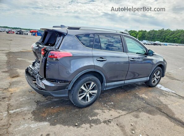 2T3WFREV5JW447082 2018 TOYOTA RAV4 Gray Tył prawy