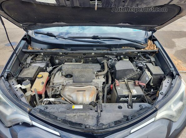 2T3WFREV5JW447082 2018 TOYOTA RAV4 Gray Widok komory silnika