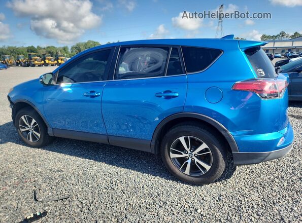 2T3WFREV6JW484433 2018 TOYOTA RAV4 Blue Задня ліва чверть