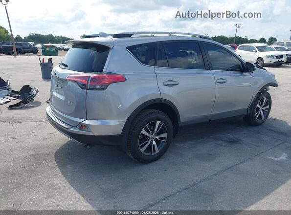 2T3WFREVXJW478876 2018 TOYOTA LE Серебряный Задняя правая четверть