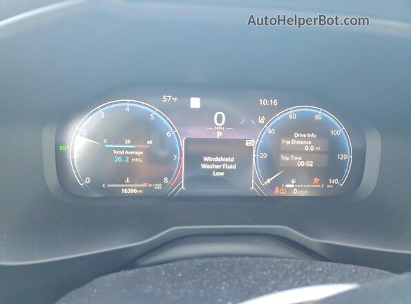 2T3Y1RFV0RW359333 2024 TOYOTA RAV4 Blue ხელსაწყოთა პანელის ხედი