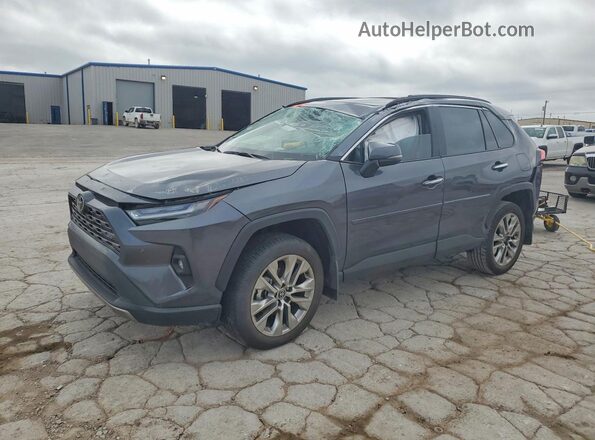 2T3Y1RFV1SC348056 2025 TOYOTA RAV4 Gray Vista tres cuartos delantera izquierda