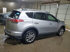 2017 Toyota Rav4 Limited Silver vin: 2T3YFREV1HW321904