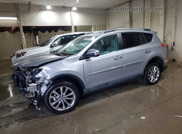 2T3YFREV1HW321904 2017 TOYOTA RAV4 Silver Przód lewy