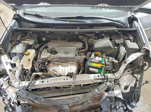 2T3YFREV1HW321904 2017 TOYOTA RAV4 Silver Widok komory silnika