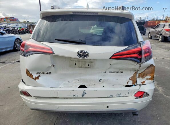 2T3YFREV1HW353915 2017 TOYOTA RAV4 Белый Вид сзади