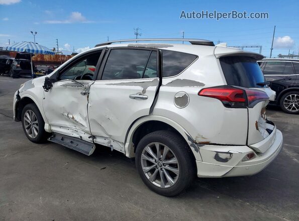 2T3YFREV1HW353915 2017 TOYOTA RAV4 Белый Задняя левая четверть