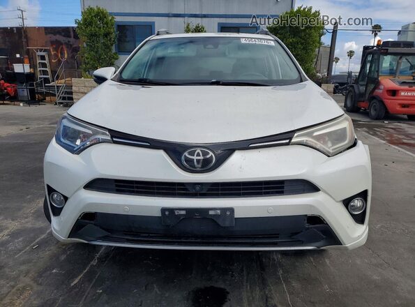 2T3YFREV1HW353915 2017 TOYOTA RAV4 Белый Вид спереди