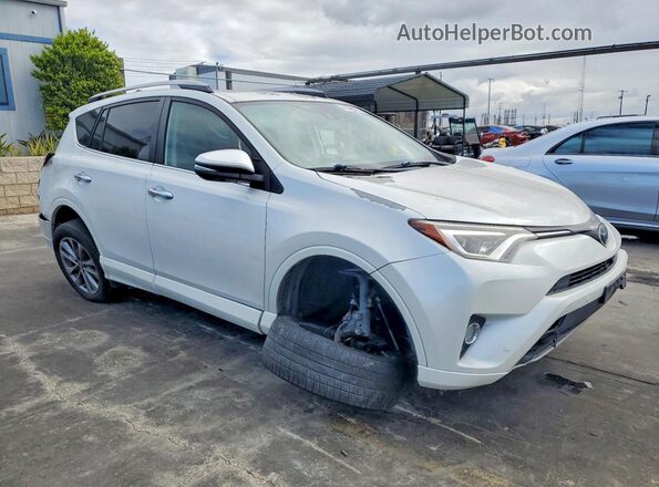 2T3YFREV1HW353915 2017 TOYOTA RAV4 Белый Передняя правая четверть