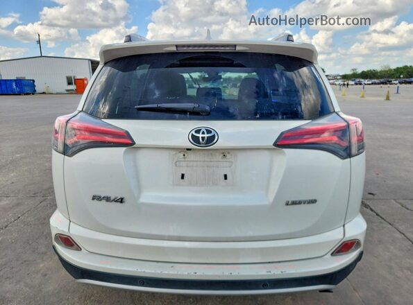 2T3YFREV2GW258987 2016 TOYOTA RAV4 White Вид ззаду