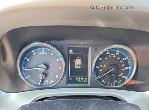 2T3YFREV5GW240936 2016 TOYOTA RAV4 Black Widok zestawu wskaźników