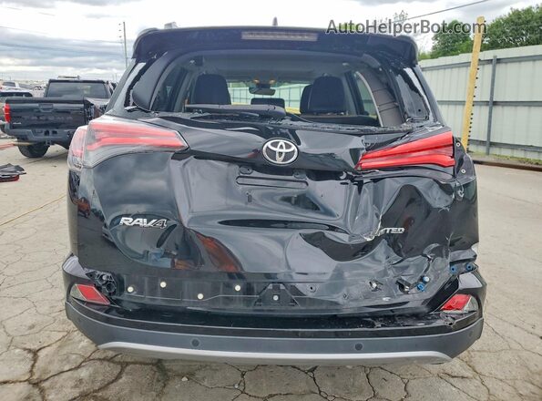2T3YFREV5HW314261 2017 TOYOTA RAV4 Black Вид ззаду