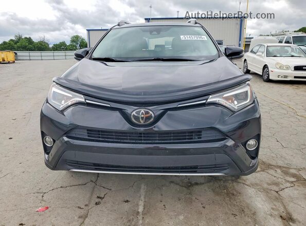 2T3YFREV5HW314261 2017 TOYOTA RAV4 Black Вид спереду