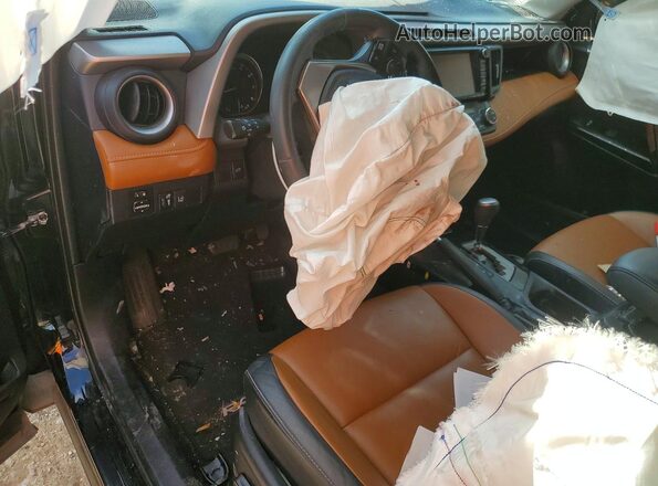 2T3YFREV6GW272424 2016 TOYOTA RAV4 Black Вид панелі приладів