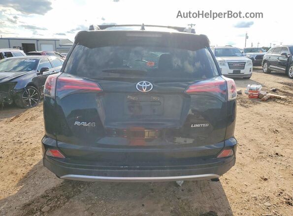 2T3YFREV6GW272424 2016 TOYOTA RAV4 Black Вид ззаду
