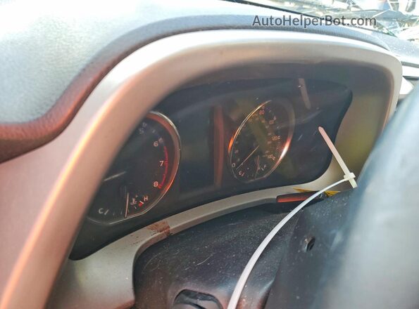 2T3YFREV6GW272424 2016 TOYOTA RAV4 Black Вид щитка приладів