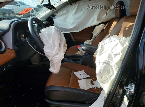 2T3YFREV6GW272424 2016 TOYOTA RAV4 Black Вид салону спереду