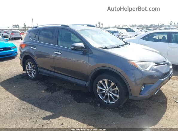 2T3YFREV7GW301333 2016 TOYOTA RAV4 Gray Delantero derecho