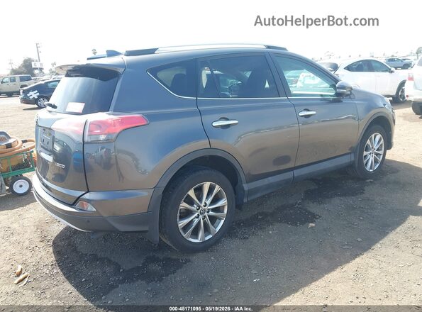 2T3YFREV7GW301333 2016 TOYOTA RAV4 Gray Trasero derecho