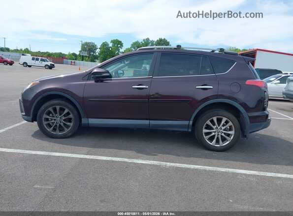 2T3YFREV8HW374437 2017 TOYOTA RAV4 Purple Widok wnętrza 360 stopni