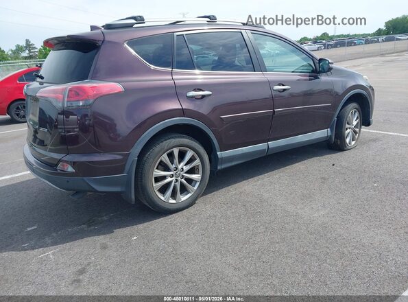 2T3YFREV8HW374437 2017 TOYOTA RAV4 Purple Tył prawy
