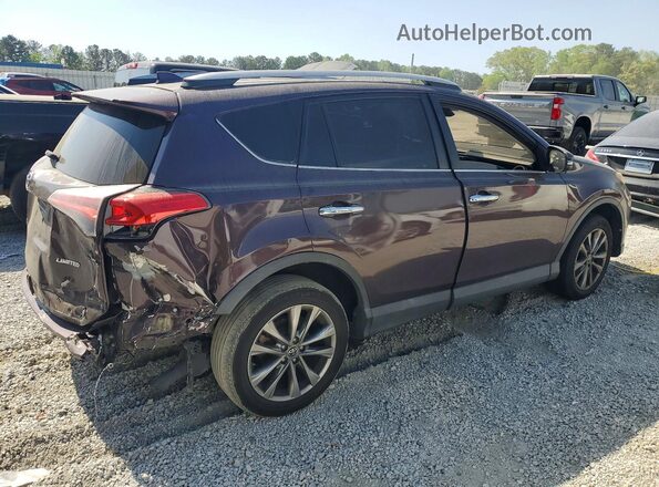 2T3YFREVXHW366095 2017 TOYOTA RAV4 Purple Rear right