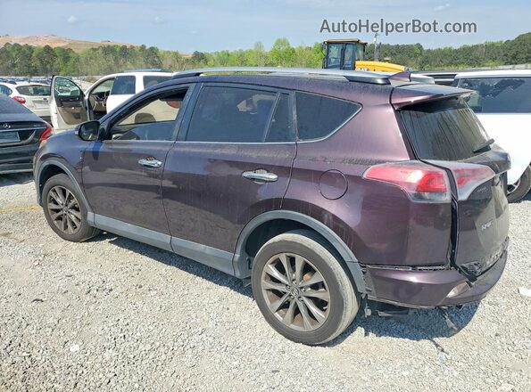 2T3YFREVXHW366095 2017 TOYOTA RAV4 Purple Rear left