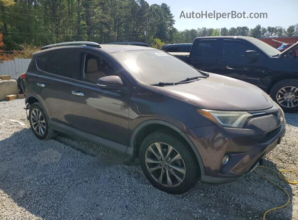2T3YFREVXHW366095 2017 TOYOTA RAV4 Purple Front right