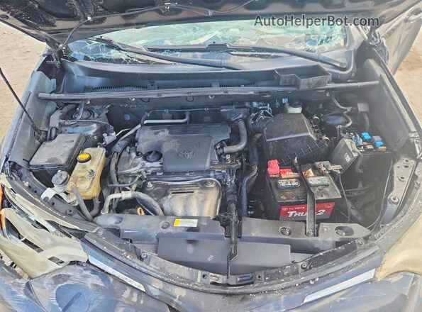 2T3ZFREV0HW347818 2017 TOYOTA RAV4 Black უკანა სალონის ხედი