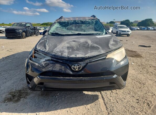 2T3ZFREV0HW347818 2017 TOYOTA RAV4 Black წინა ხედი