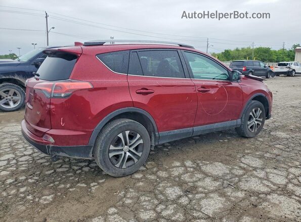 2T3ZFREV1JW418465 2018 TOYOTA RAV4 Red Tył prawy