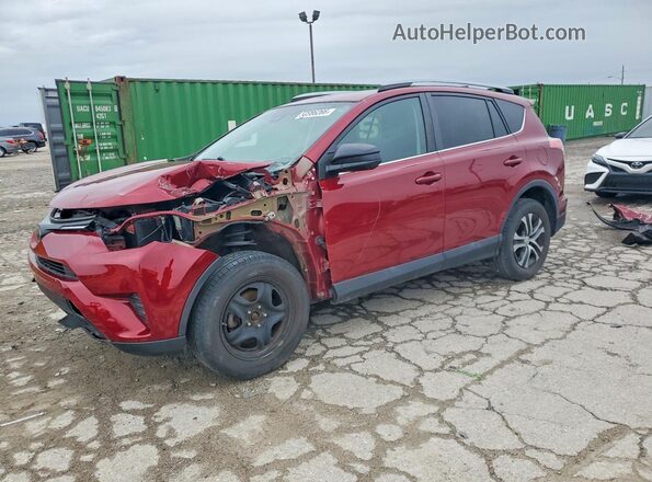 2T3ZFREV1JW418465 2018 TOYOTA RAV4 Red Przód lewy