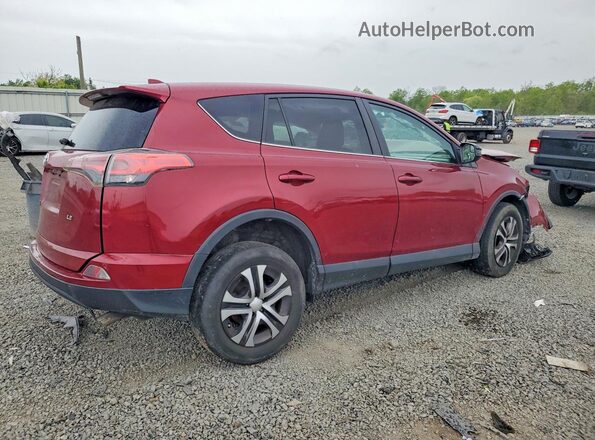 2T3ZFREV1JW421026 2018 TOYOTA RAV4 Burgundy Tył prawy