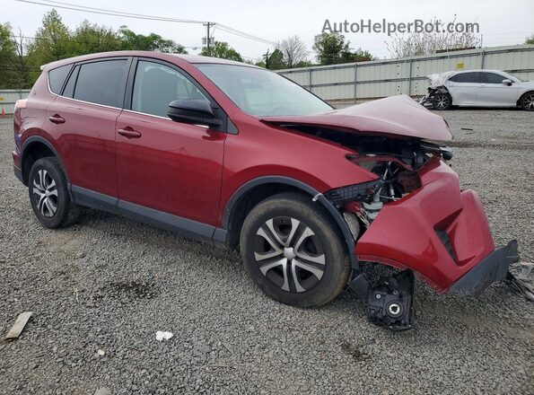 2T3ZFREV1JW421026 2018 TOYOTA RAV4 Burgundy Przód prawy