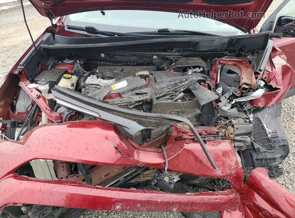 2T3ZFREV1JW421026 2018 TOYOTA RAV4 Burgundy Widok komory silnika