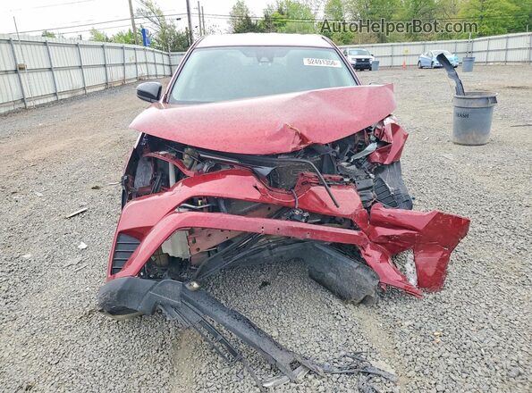 2T3ZFREV1JW421026 2018 TOYOTA RAV4 Burgundy Widok z przodu