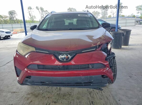 2T3ZFREV1JW496955 2018 TOYOTA RAV4 Red წინა ხედი