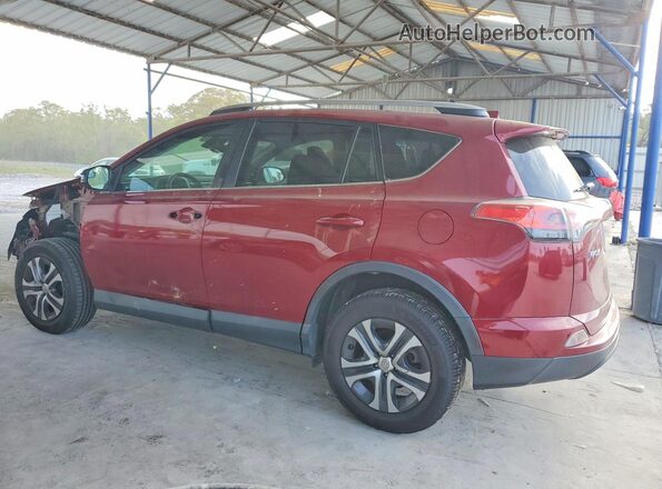 2T3ZFREV1JW496955 2018 TOYOTA RAV4 Red უკანა მარცხენა