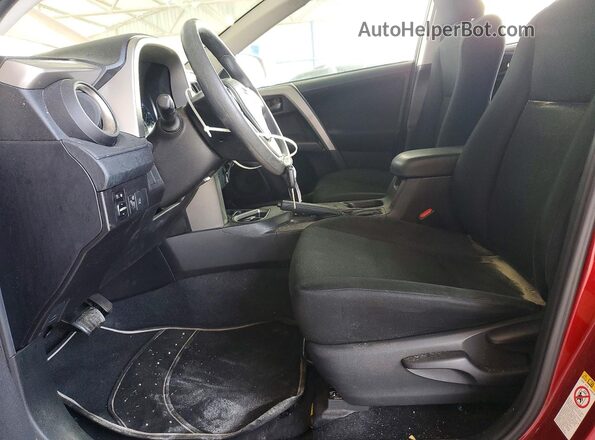 2T3ZFREV1JW496955 2018 TOYOTA RAV4 Red წინა სალონის ხედი