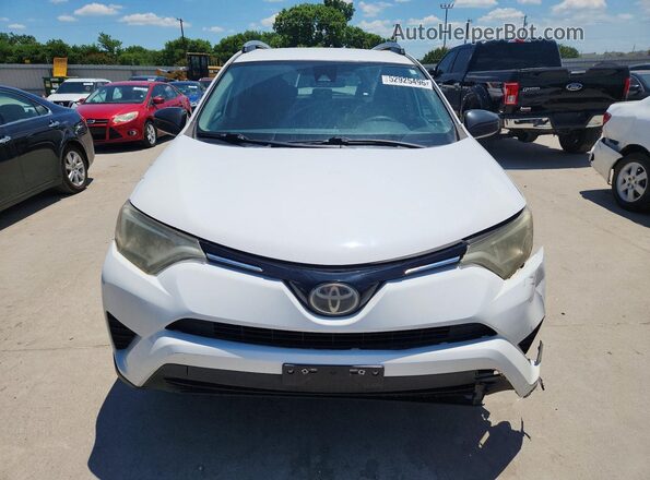 2T3ZFREV2HW320815 2017 TOYOTA RAV4 White Front view