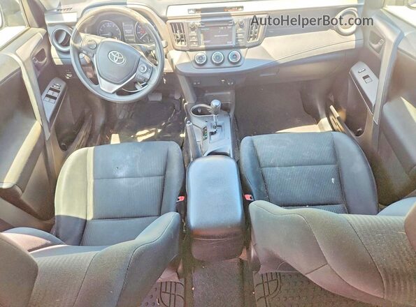 2T3ZFREV2HW320815 2017 TOYOTA RAV4 White Dashboard view