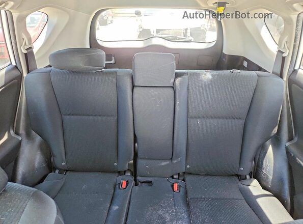 2T3ZFREV2HW320815 2017 TOYOTA RAV4 White Rear seats view