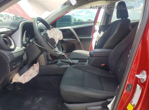 2T3ZFREV2HW330373 2017 TOYOTA RAV4 Red Front interior view