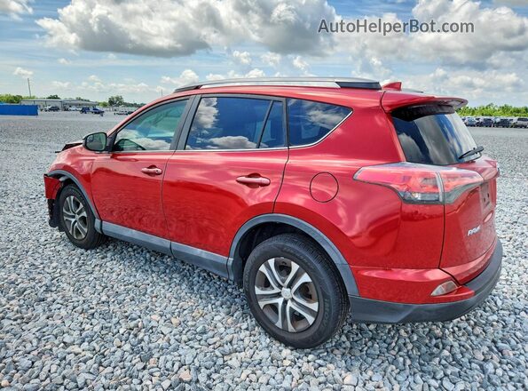 2T3ZFREV2HW330373 2017 TOYOTA RAV4 Red Rear left