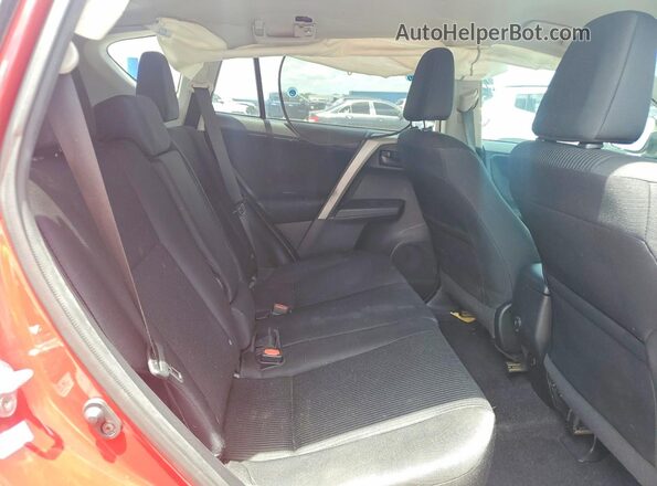 2T3ZFREV2HW330373 2017 TOYOTA RAV4 Red Rear interior view
