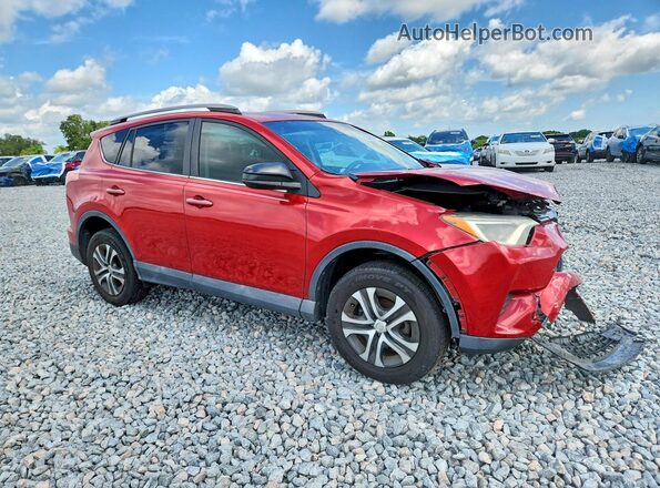 2T3ZFREV2HW330373 2017 TOYOTA RAV4 Red Front right