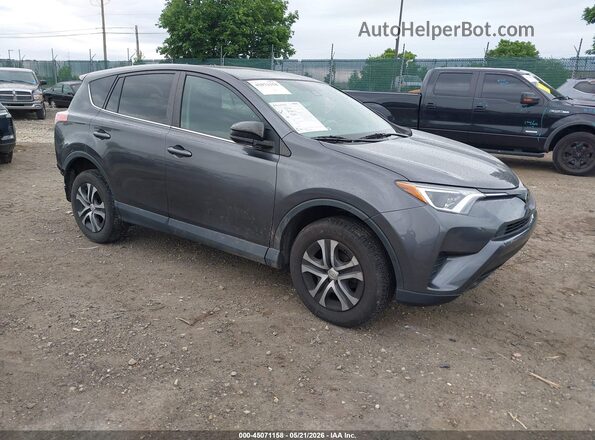 2T3ZFREV2HW382649 2017 TOYOTA RAV4 Gray Delantero derecho