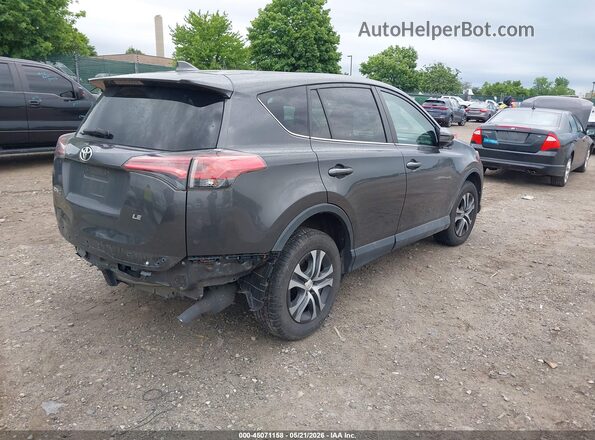 2T3ZFREV2HW382649 2017 TOYOTA RAV4 Gray Trasero derecho