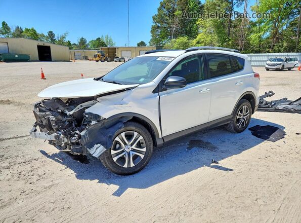 2T3ZFREV2JW429376 2018 TOYOTA RAV4 White Առջևի ձախ երեք քառորդ տեսարան