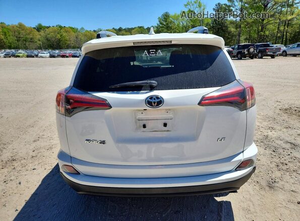 2T3ZFREV2JW429376 2018 TOYOTA RAV4 White Հետևի տեսք